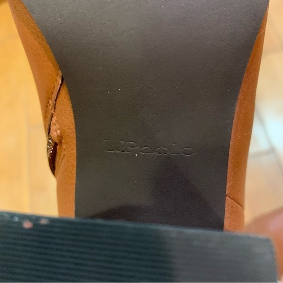 Paolo Sadie Block Heel Boot in Cognac - Picture 7 of 10